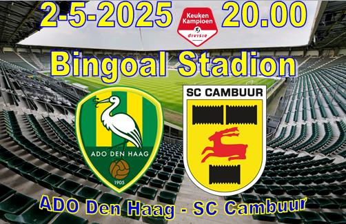 ADO Den Haag verliest van SC Cambuur en verliest plaats drie